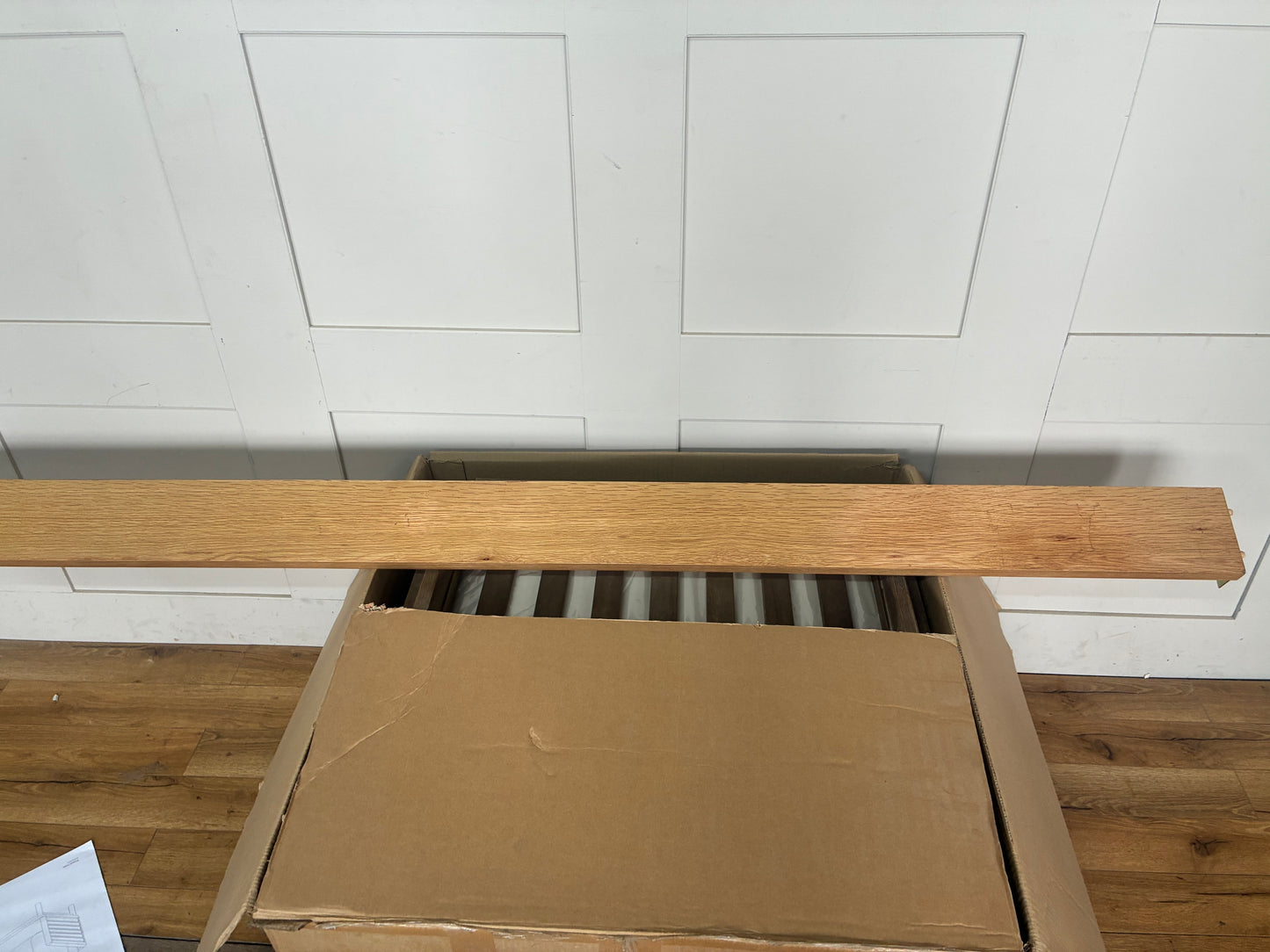 John Lewis X-Ray Oak Wood Bed Frame, King Size, rrp £899