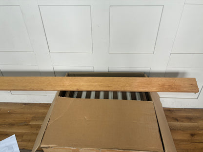 John Lewis X-Ray Oak Wood Bed Frame, King Size, rrp £899