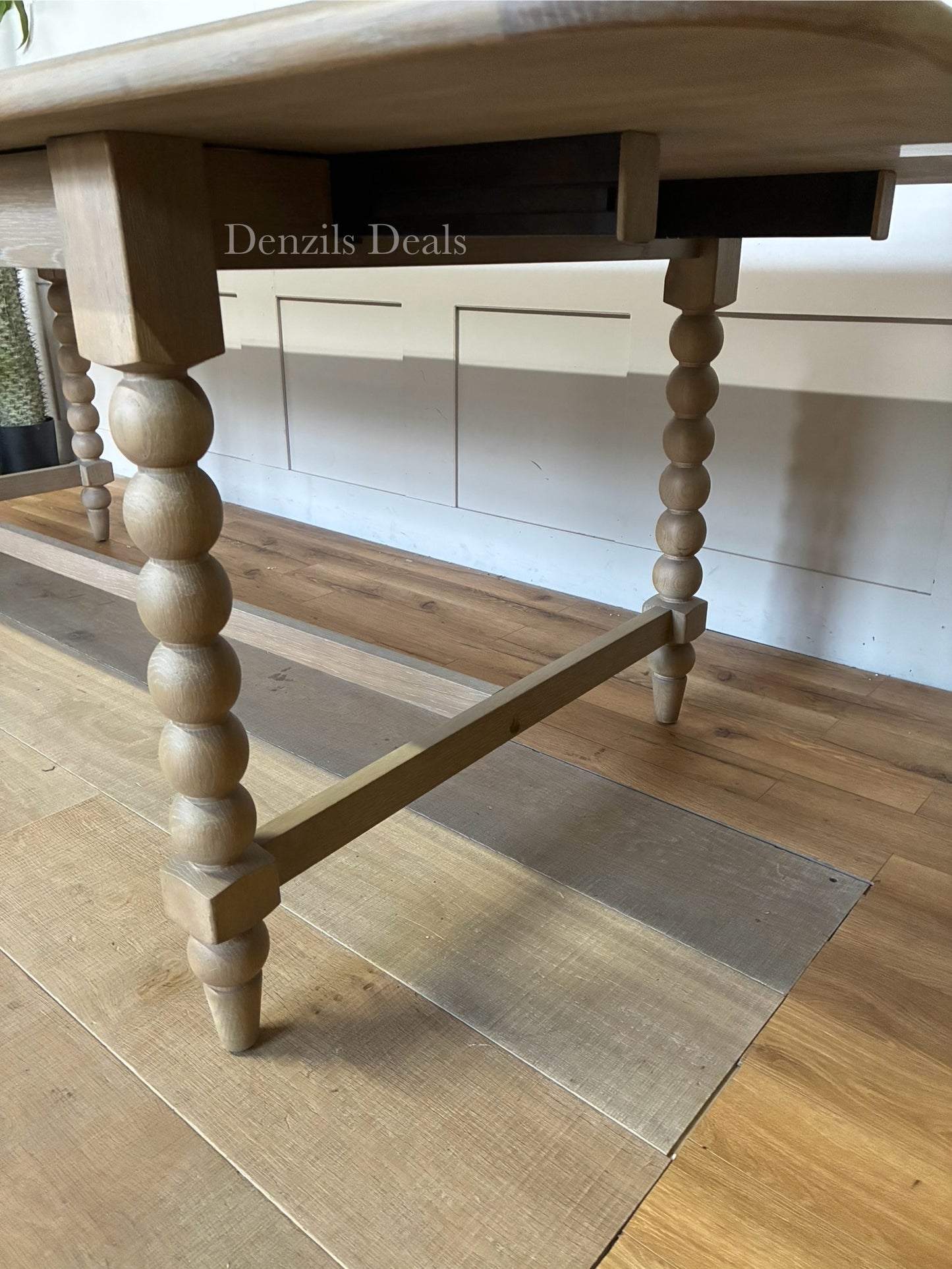 Gallery Direct Bessemer Rectangular Extending Dining Table, Oak  Rrp £899