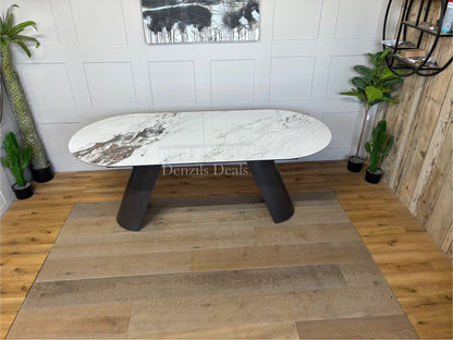 Lorea  Extending Dining Table By Dwell.  DFS RRP £999