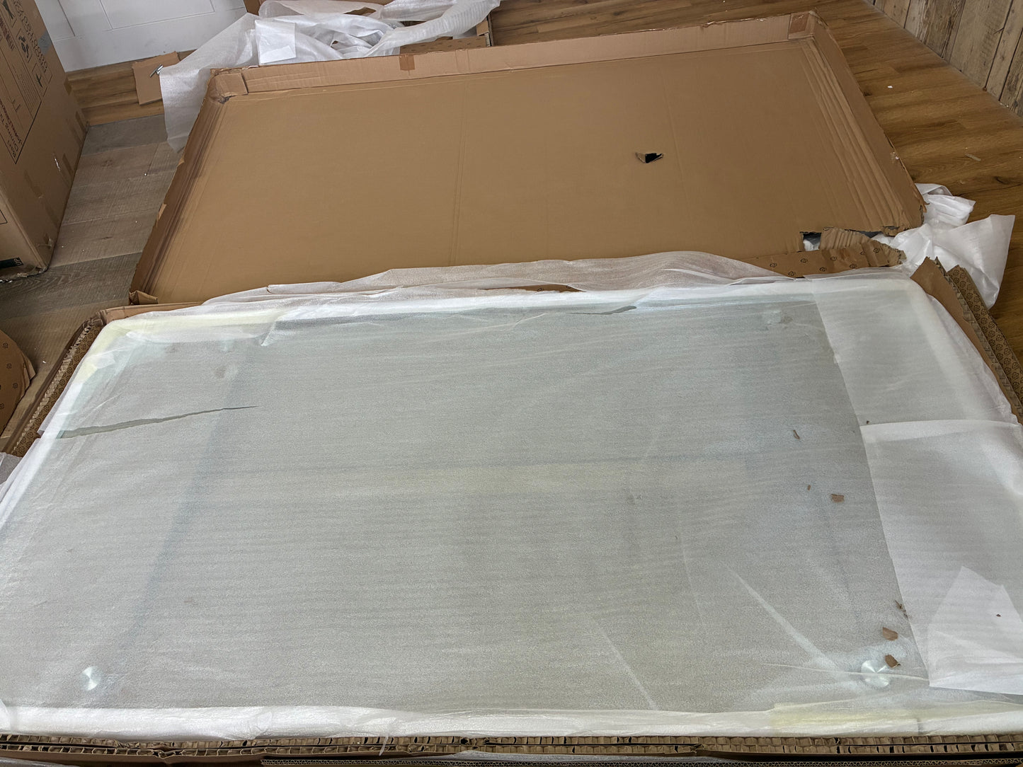 John Lewis Poise Rectangular Glass Top Dining Table