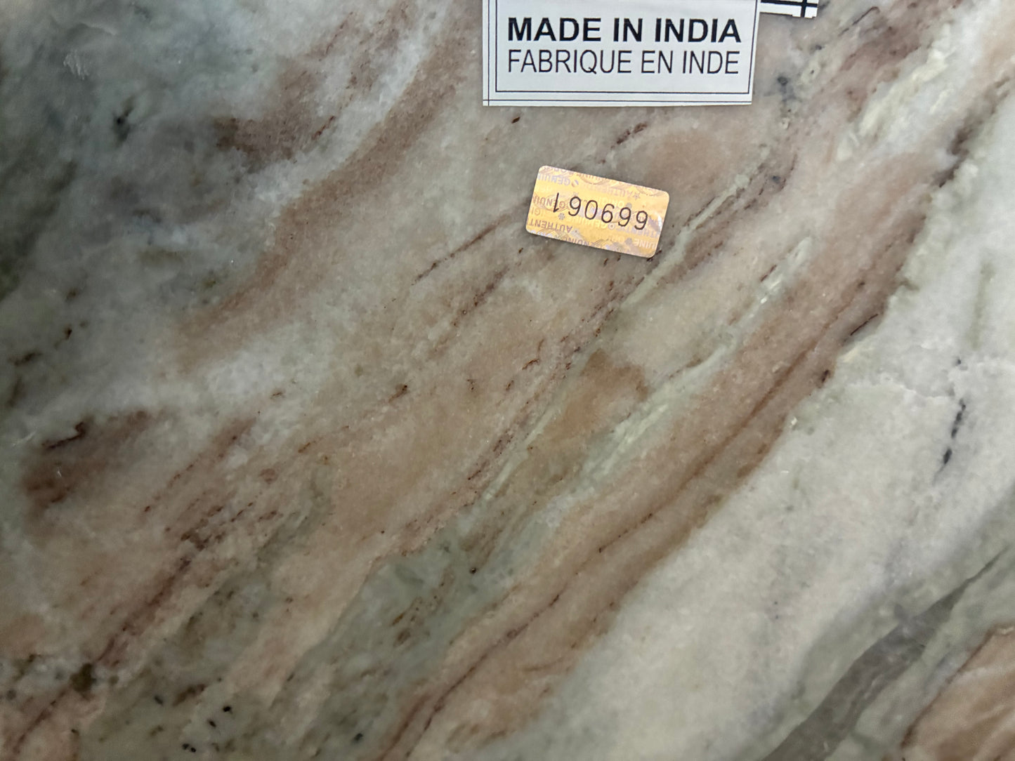 anthropologie Gia Marble Open Side Table RRP £298