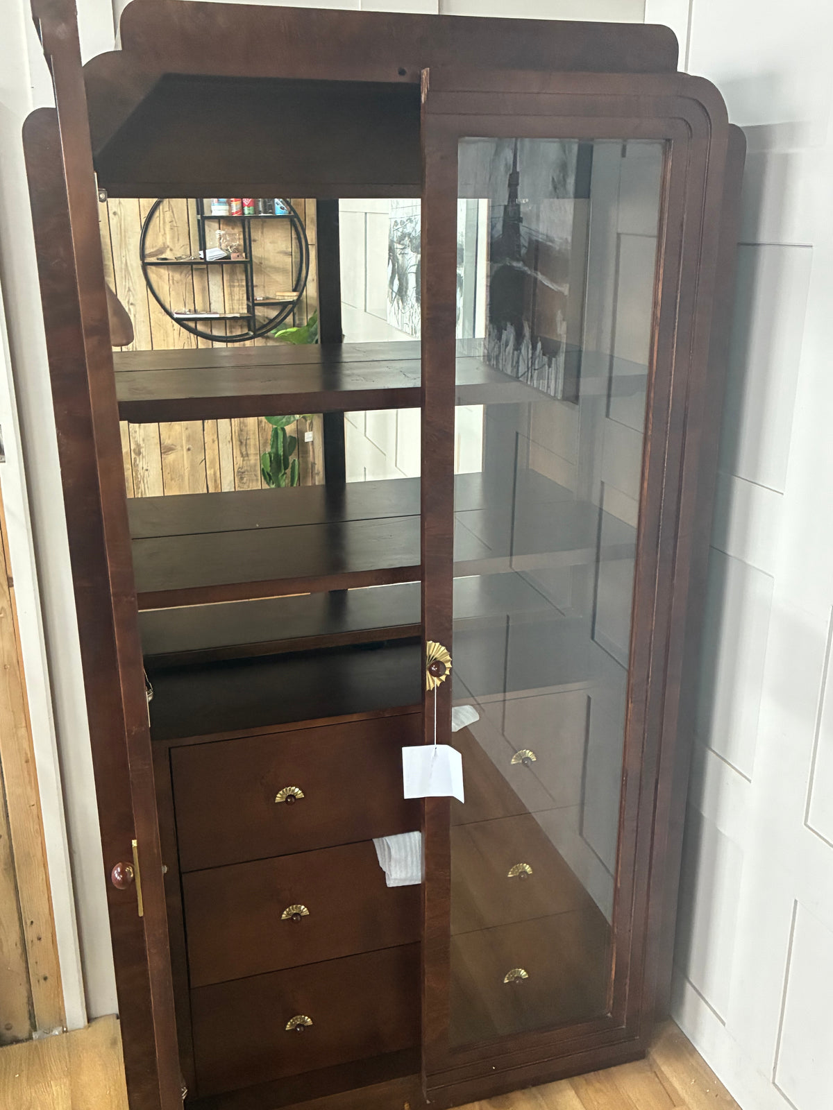 Anthropologie Betti Hutch Wood Large Freestanding Cabinet Rrp £1998 R41