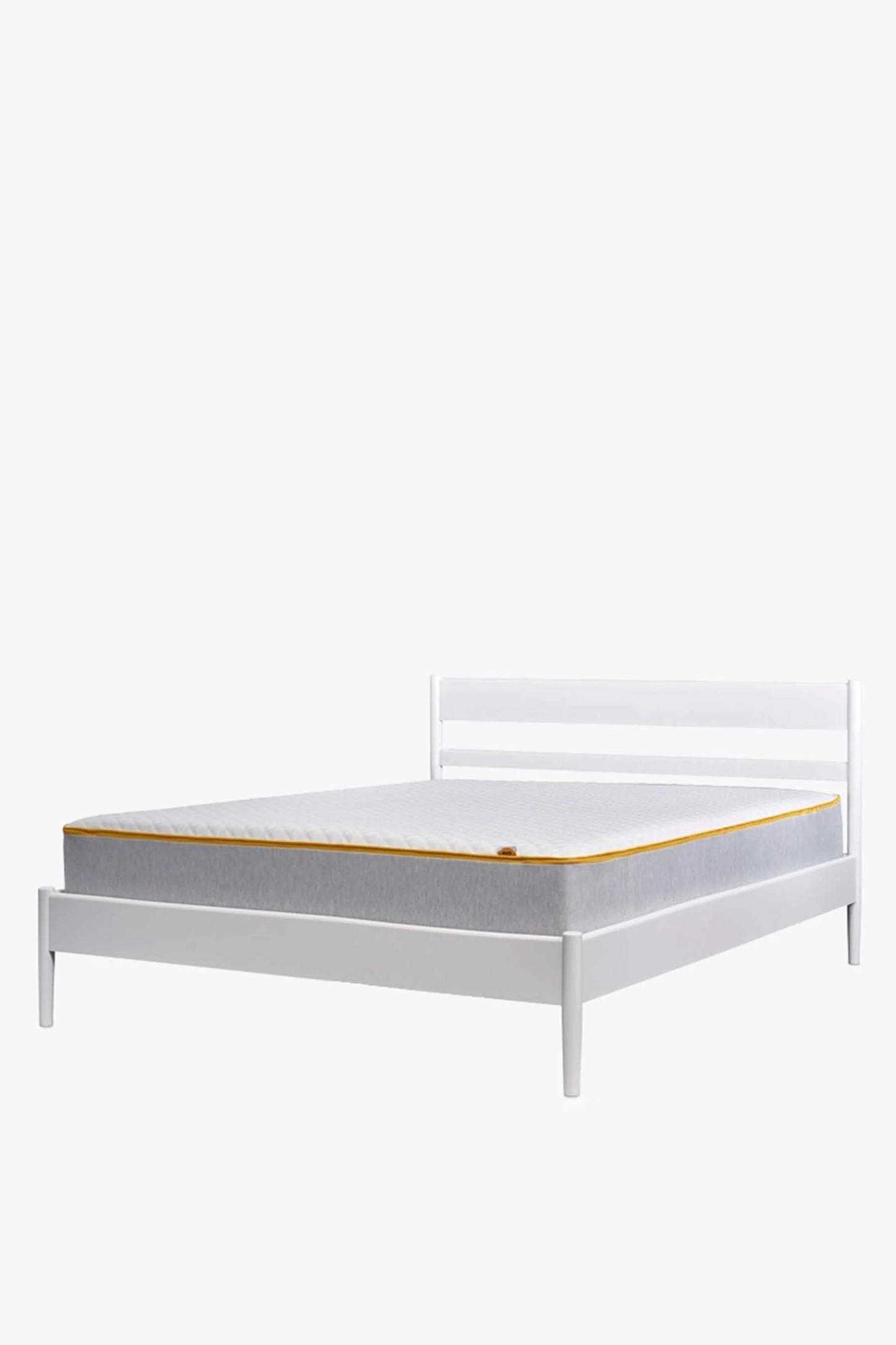 Eve Sleep Minimal Bed Frame White. King Size 