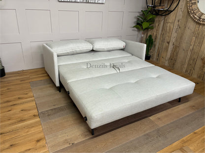 Innovation Living Cubed 160 Sofa Bed, Mixed Dance Natural Rrp  £1799