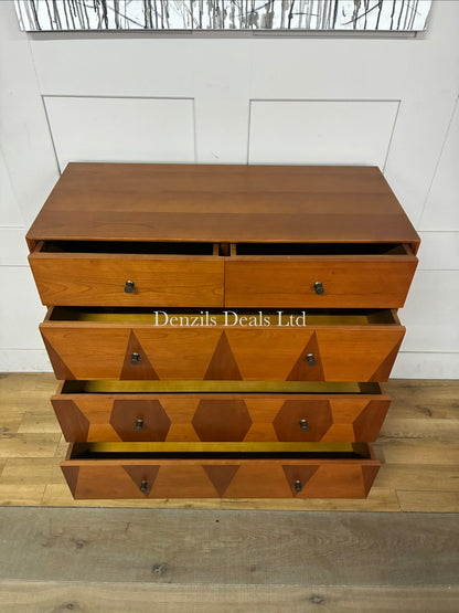 John Lewis Marquetry Bedroom Furniture John Lewis Marquetry 5 Drawer Chest
