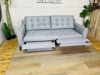 3 Seater Motion Sofa, Metal Leg, John Lewis Draper II Large reclining sofa