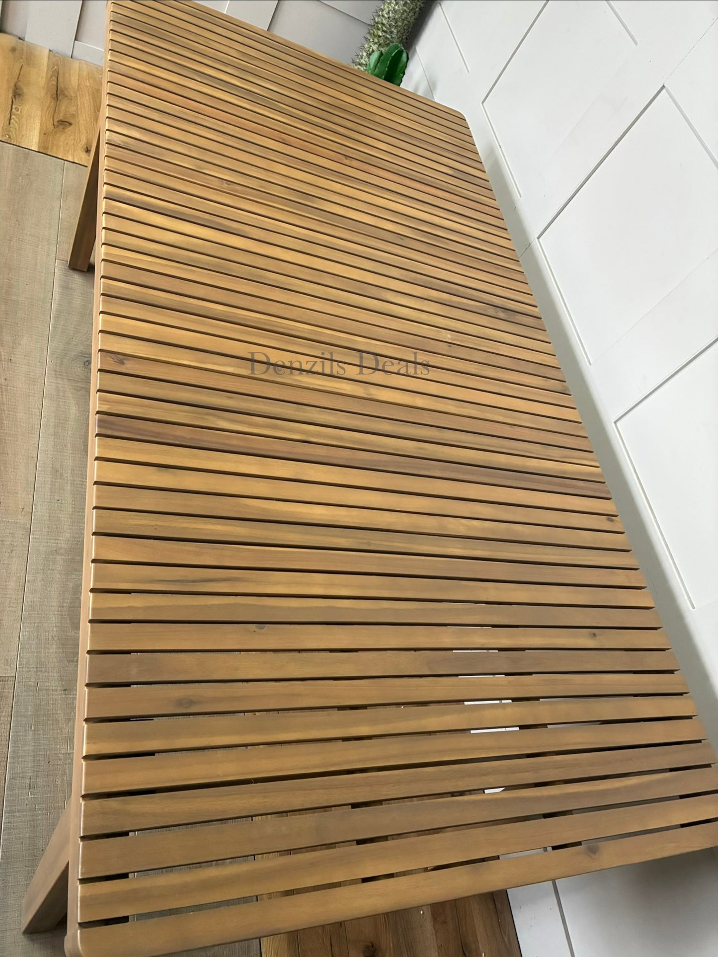 Mona Garden  Rectangular Dining Table, 175cm Natural John Lewis Rrp £399