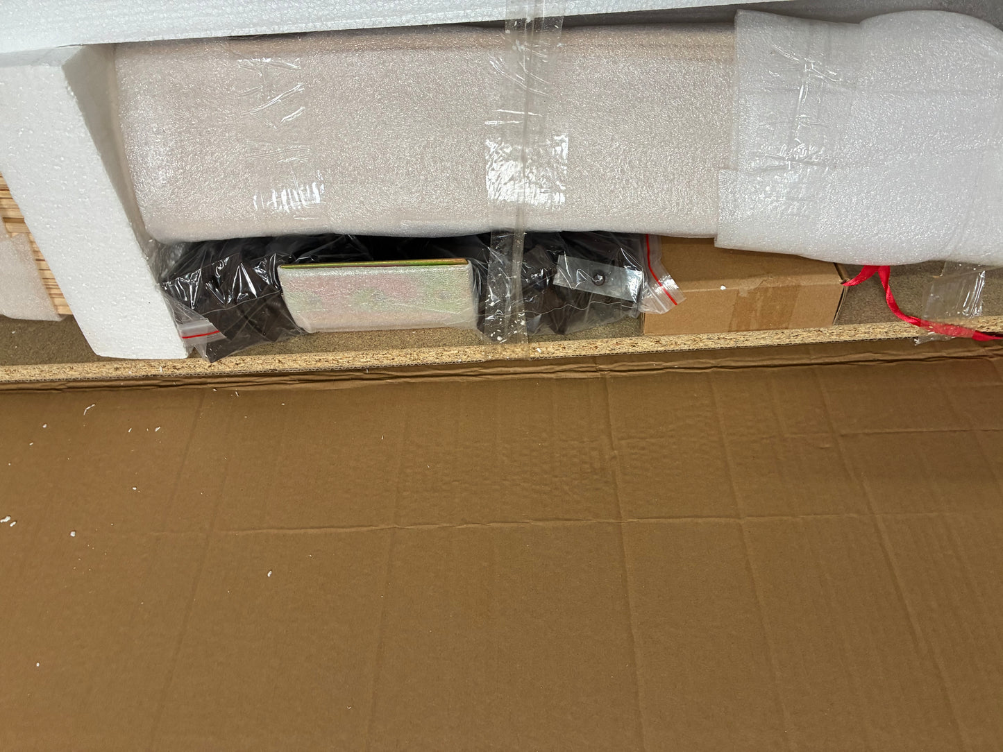 John Lewis Rattan double Bed Cherry Rrp £649