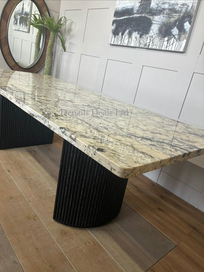 Anthropologie Renata Dining Table With Fluted Legs  Rrp £2349 R58&43