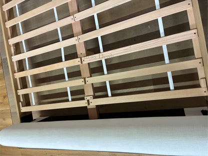 West Elm Asher King Size Bed Rrp £1599 R63x