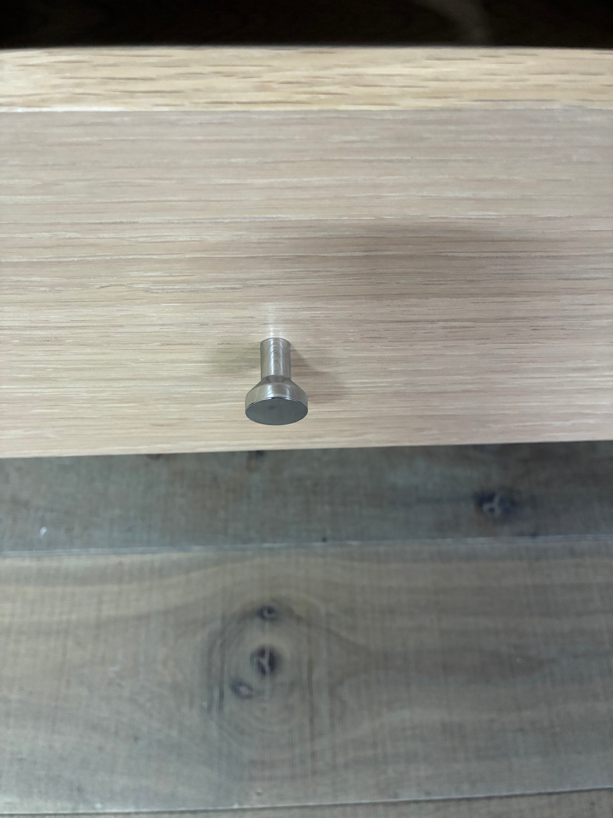 John Lewis Hansen Oak Wood 2 Drawer Desk, Natural Rrp £749 R62