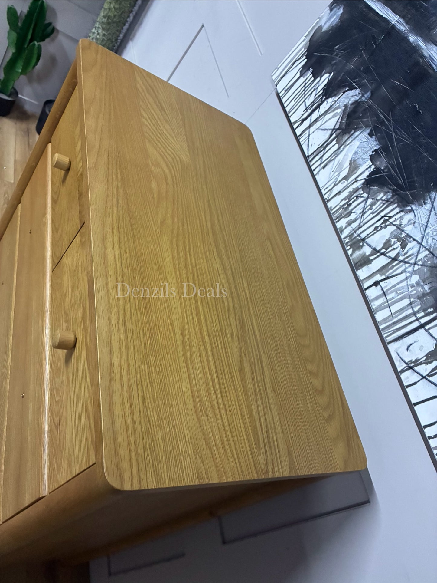 John Lewis Spindle 6 Drawer Chest, Oak Rrp £549 R20