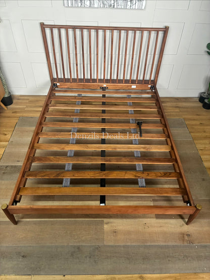 Swoon Cartwright Bed Frame, King Size, Dark Brown Rrp £1079 R58