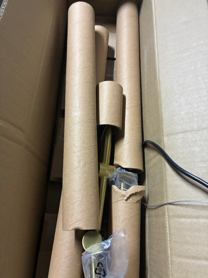 West Elm Mobile Chandelier (104cm - Antique Brass) mid century style Rrp£449 R20