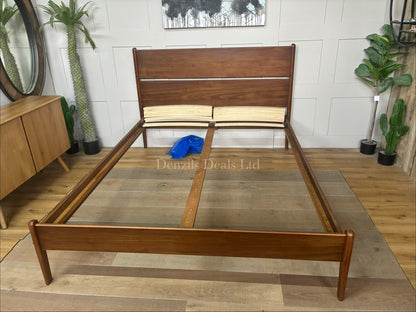 John Lewis Scandi Wood Bed Frame, King Size, Walnut RRP £749