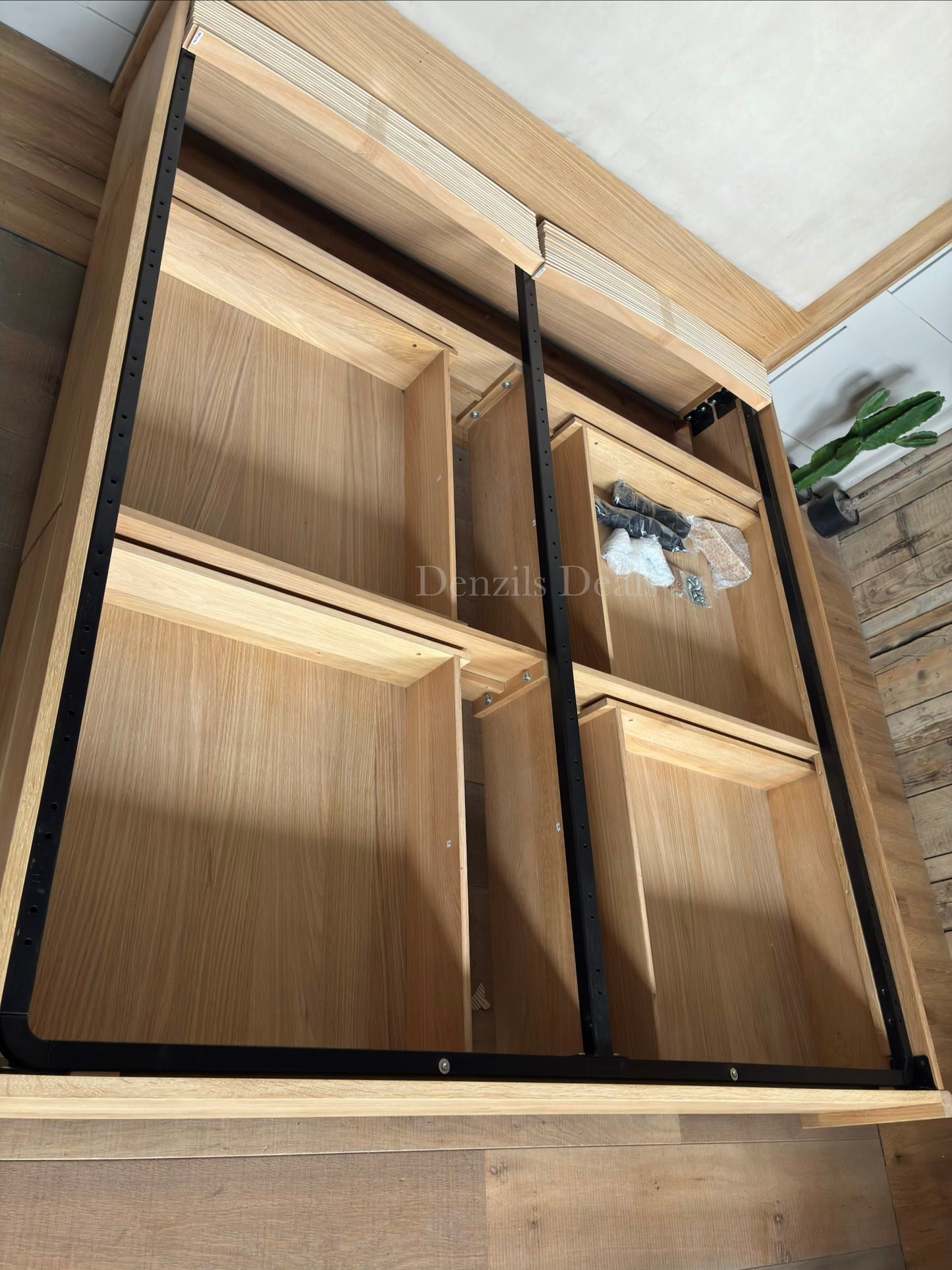 John Lewis Rest 4 Drawer Bed Frame, Super King, Natural Wood R:55 RRP £1699 R56