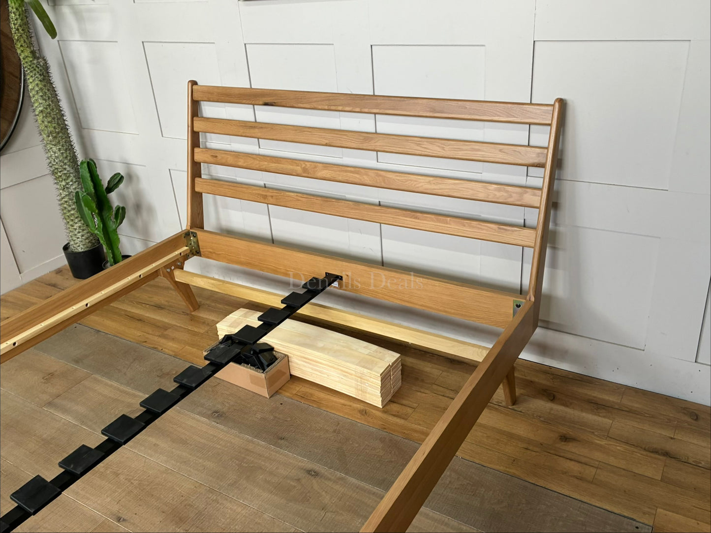 John Lewis X-Ray Oak Wood Bed Frame, King Size, rrp £899