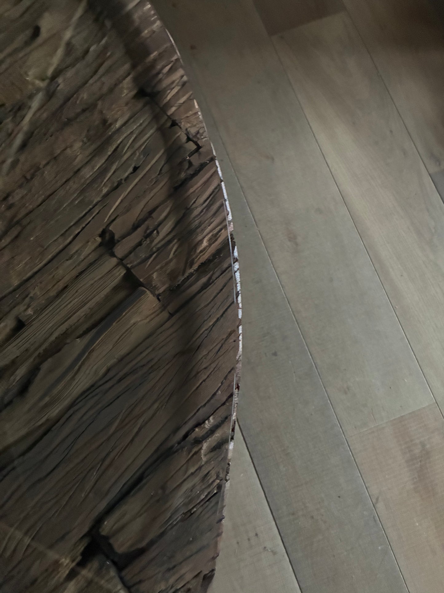 Solid Wood Round Dining Table - Furniture Village Chennai Range R62