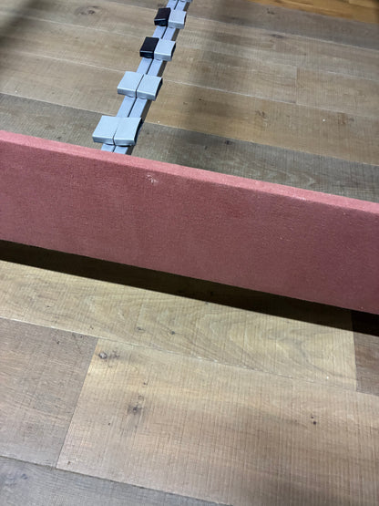 Love Your Home Christobelle Double Piped Bed In Blush & Valentine Rrp £1850