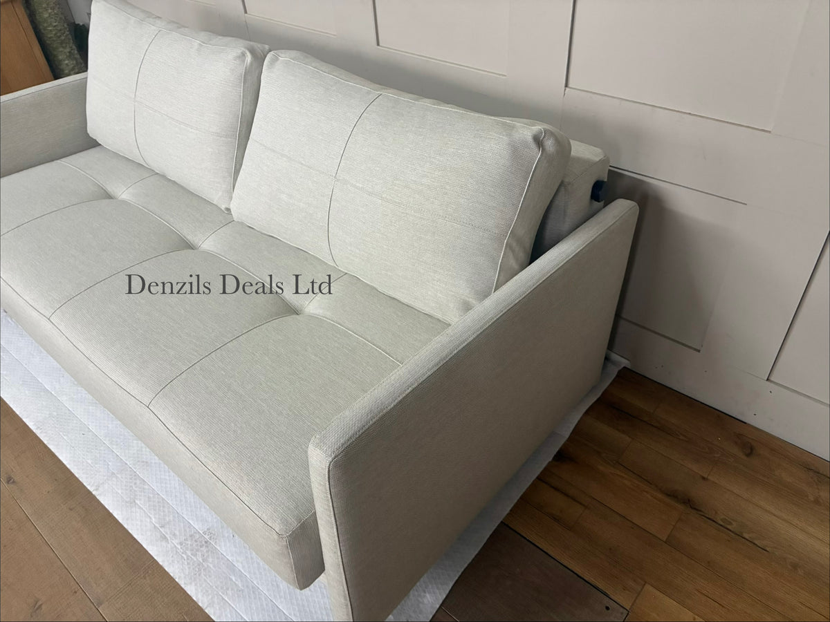 Innovation Living Cubed 160 Sofa Bed, Mixed Dance Natural 527 R3 Rrp £1799
