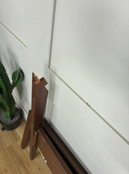 West Elm Mid Century modern Wright Super King size Bed Frame Solid Wood