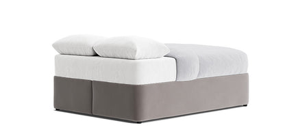 Loaf king size Store Storage Bed in Soothing grey #8700