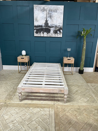 Urban Outfitters Boho Single  Platform Bed Rrp £450.