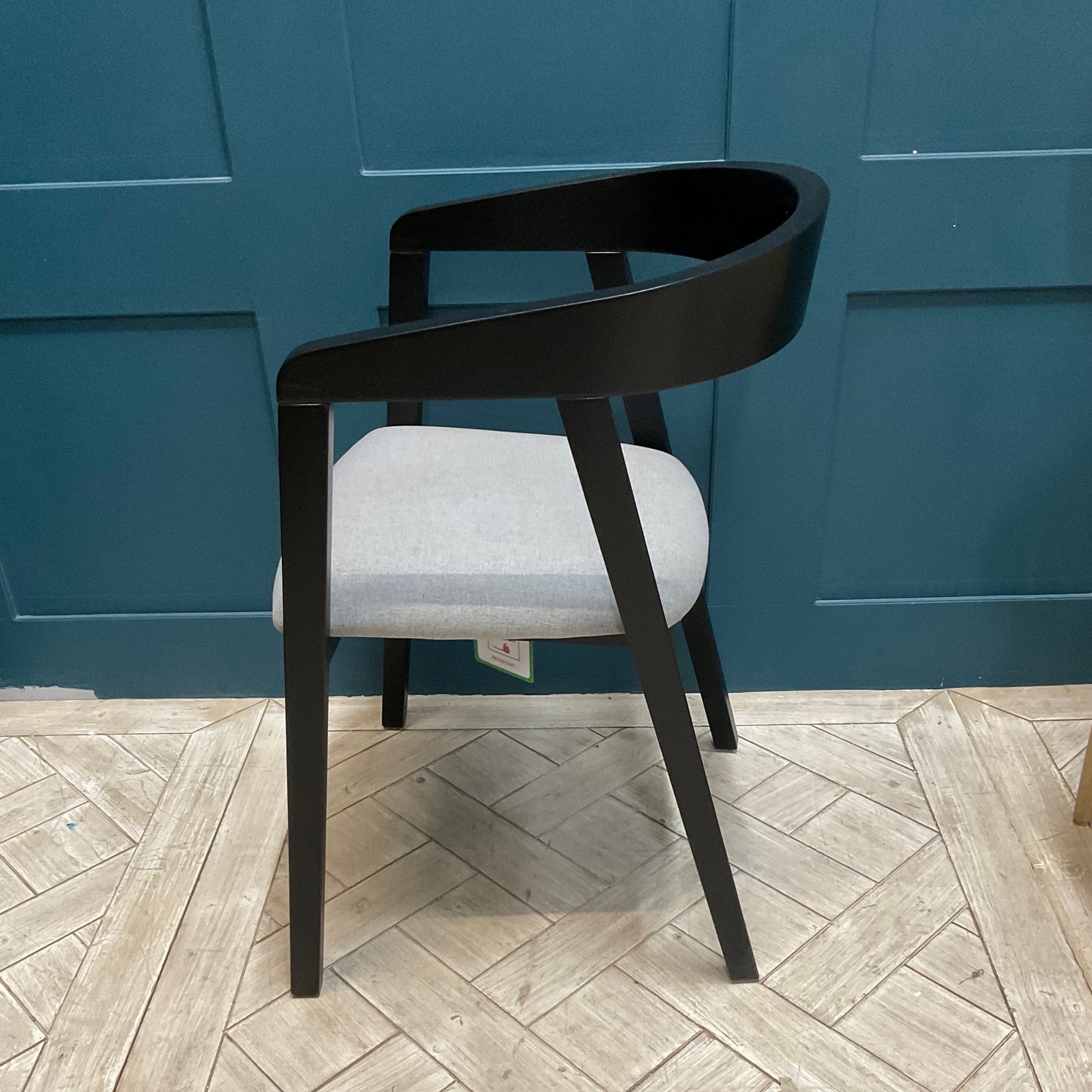 Made.com Placido Carver Dining/desk Chair Black/grey.