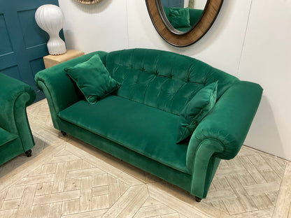 Set Of 2 Clover Velvet 2 Seater Sofa  John Lewis