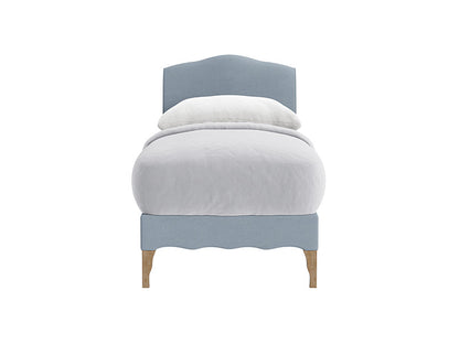 Loaf Single Frenchie Headboard in Blue Kite Clever Softie #9213/6