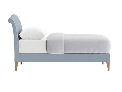 Loaf Single Frenchie Headboard in Blue Kite Clever Softie #9213/6