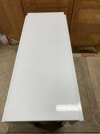 Dwell Meta Drop Leaf Dining Table in Gloss White #8507/3