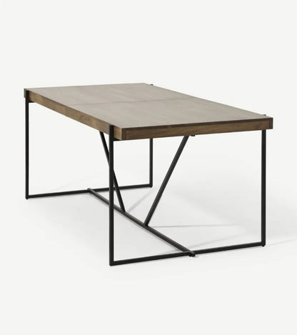 MADE.com Morland 6-8 Seat Dining Table, Dark