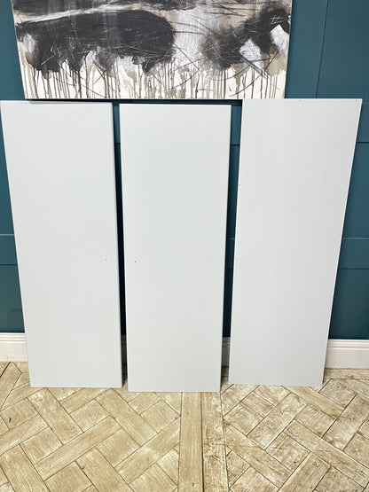 John Lewis Spindle Double Wardrobe with 2 Drawers, Grey R:58