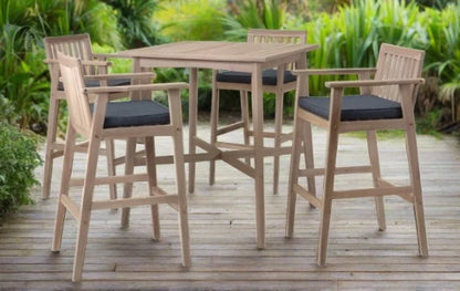 Cornwall outdoor garden Bar set of Table and 4 chairs