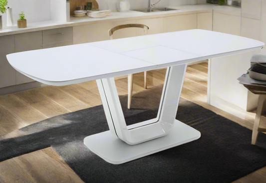 VIDA LIVING Lazzaro Dining Table Ext. Light Grey Matt  160-200cm