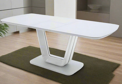 VIDA LIVING Lazzaro Dining Table Ext. Light Grey Matt  160-200cm