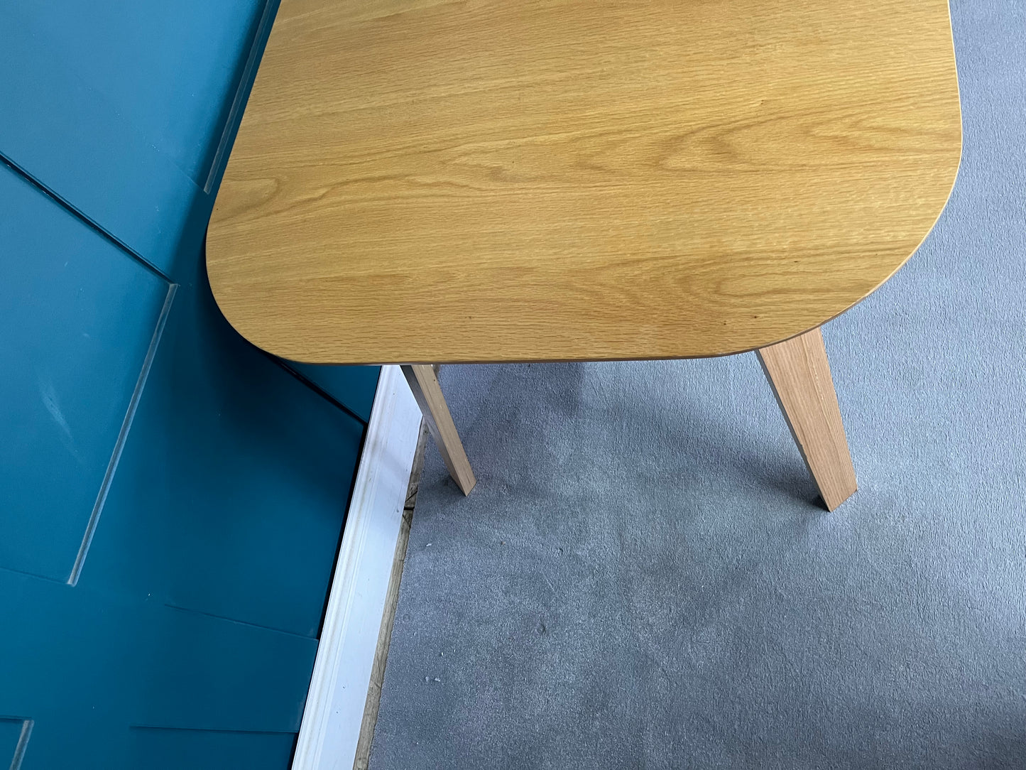 John Lewis Anton 6 Seater Extending Dining Table, Oak*no Leaf* R15.)