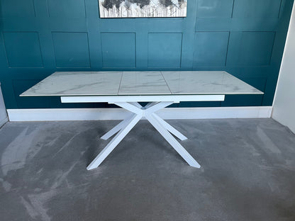 Dfs Dwell Bolzano Extending 6-8 Seater Rectangular Dining Table R3/2