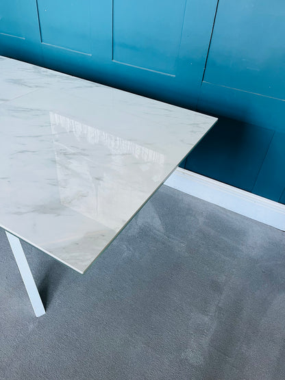 Dfs Dwell Bolzano Extending 6-8 Seater Rectangular Dining Table R3/2