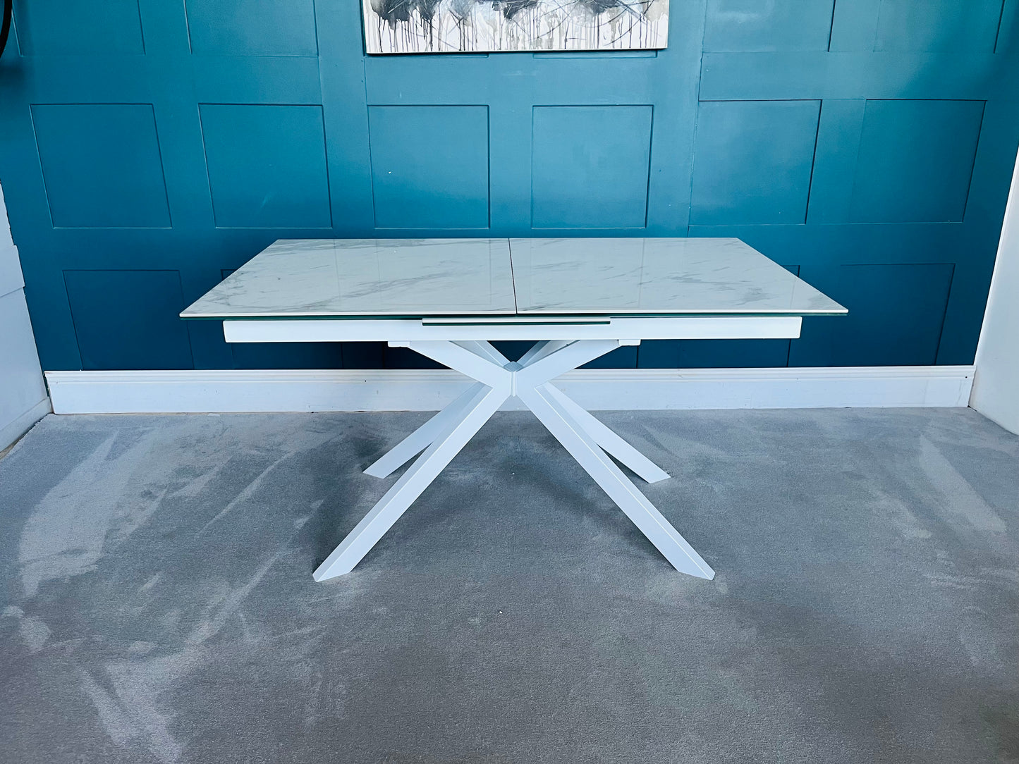 Dfs Dwell Bolzano Extending 6-8 Seater Rectangular Dining Table R3/2