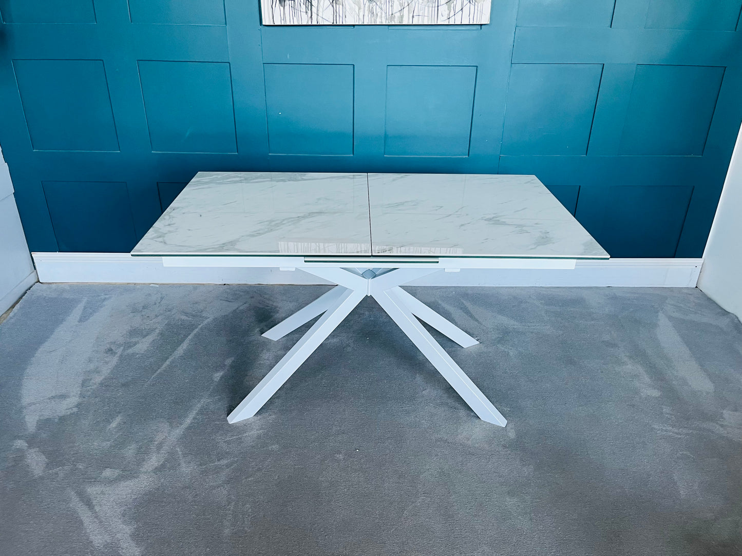 Dfs Dwell Bolzano Extending 6-8 Seater Rectangular Dining Table R3/2