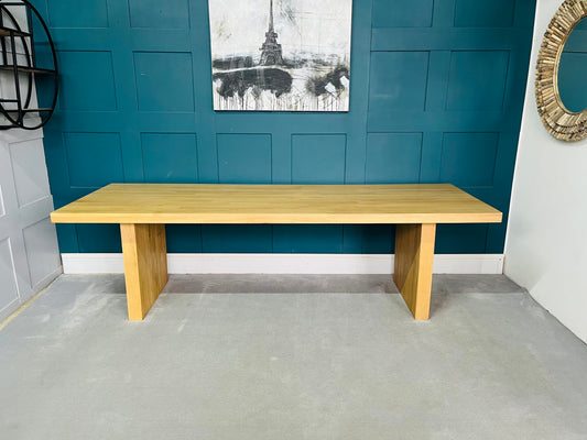 La Redoute Vova Dining table for 6/8 people, solid oak. 260 x 90cm