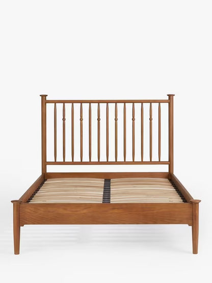 John Lewis Edwin Bed Frame, Super King Size, Stained Oak