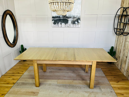 RICHMOND Solid Oak Extending Dining Table. Oak Furniture Land