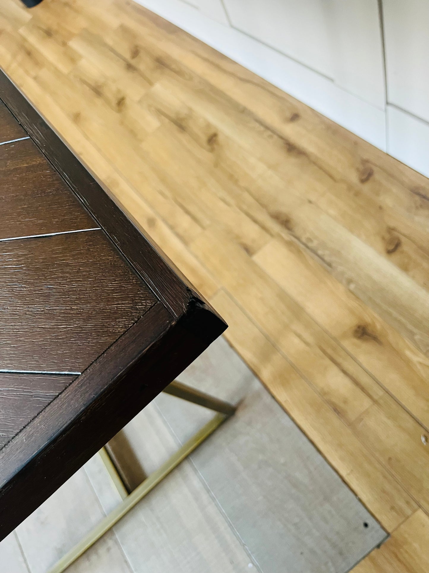 Dutchbone Class Dark Wood Dining Table Rrp