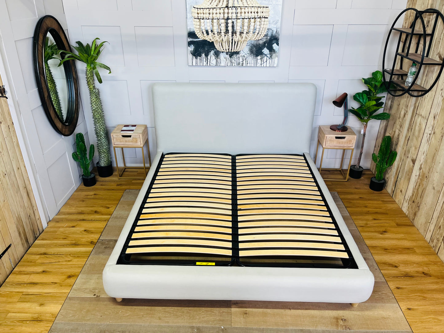 Loaf Ruffle Super king Size Bed R48
