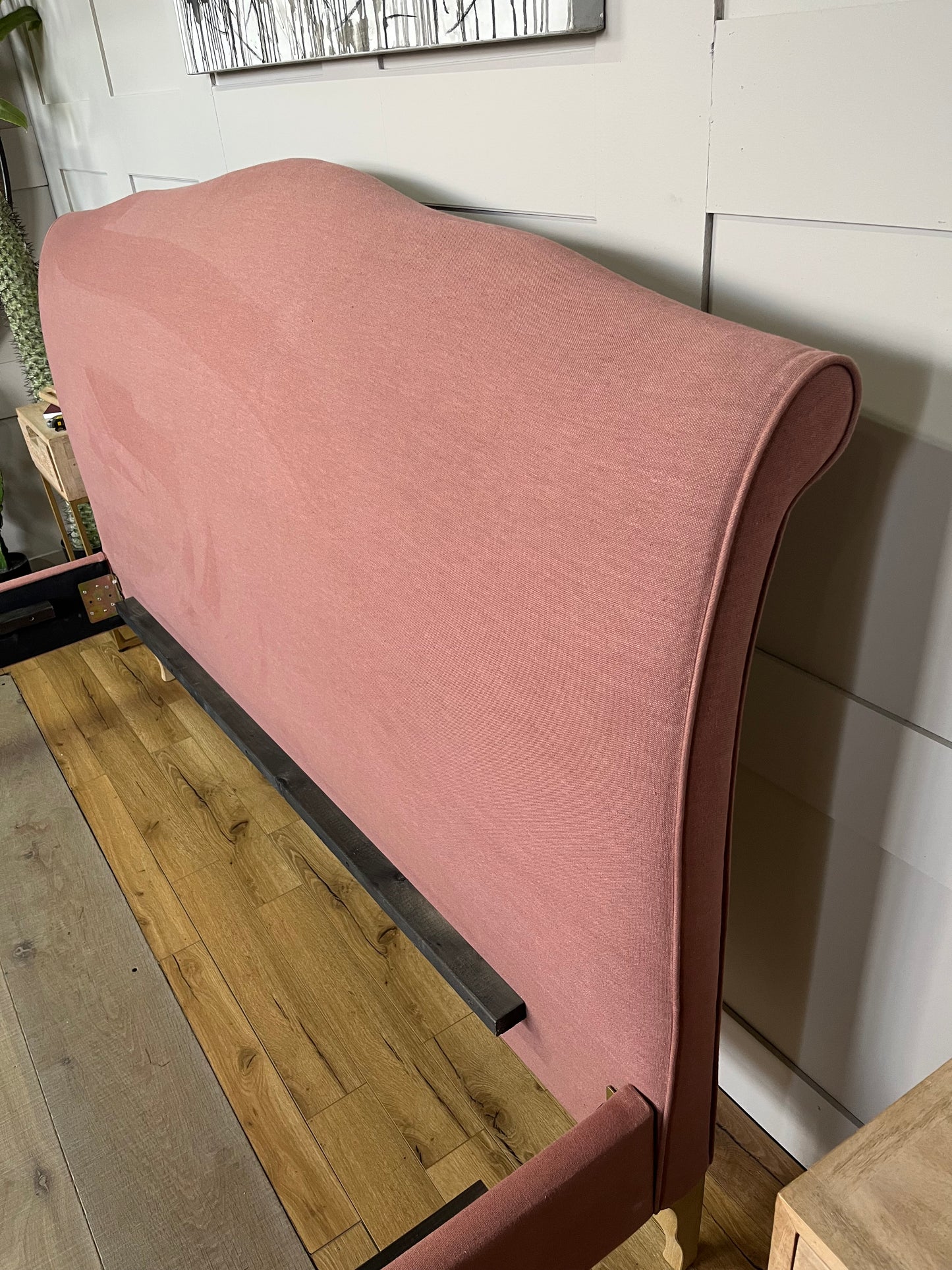 Loaf Frenchie Super Kingsize Bed Pudding Pink Clever Linen
