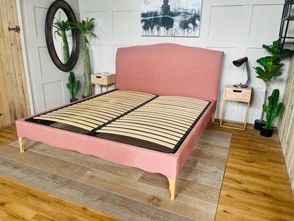 Loaf Frenchie Super Kingsize Bed Pudding Pink Clever Linen